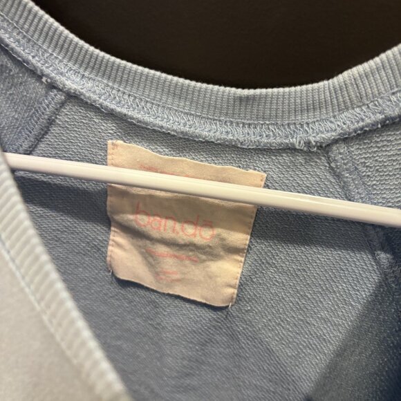 ban.do Light Blue Crop Top - Picture 3 of 4